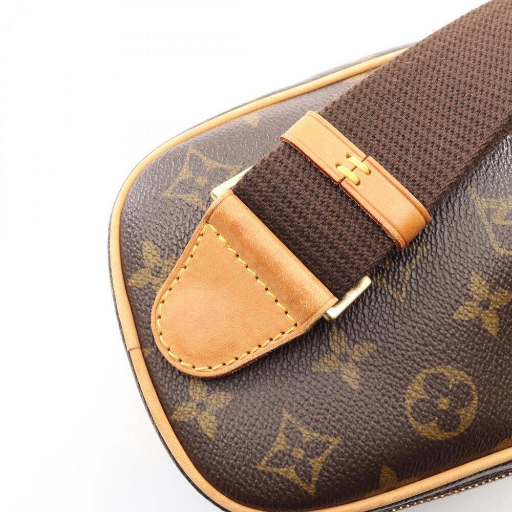 LOUIS VUITTON Brown Monogram Leather Pochette Fanny Pack - Picture 8 of 10